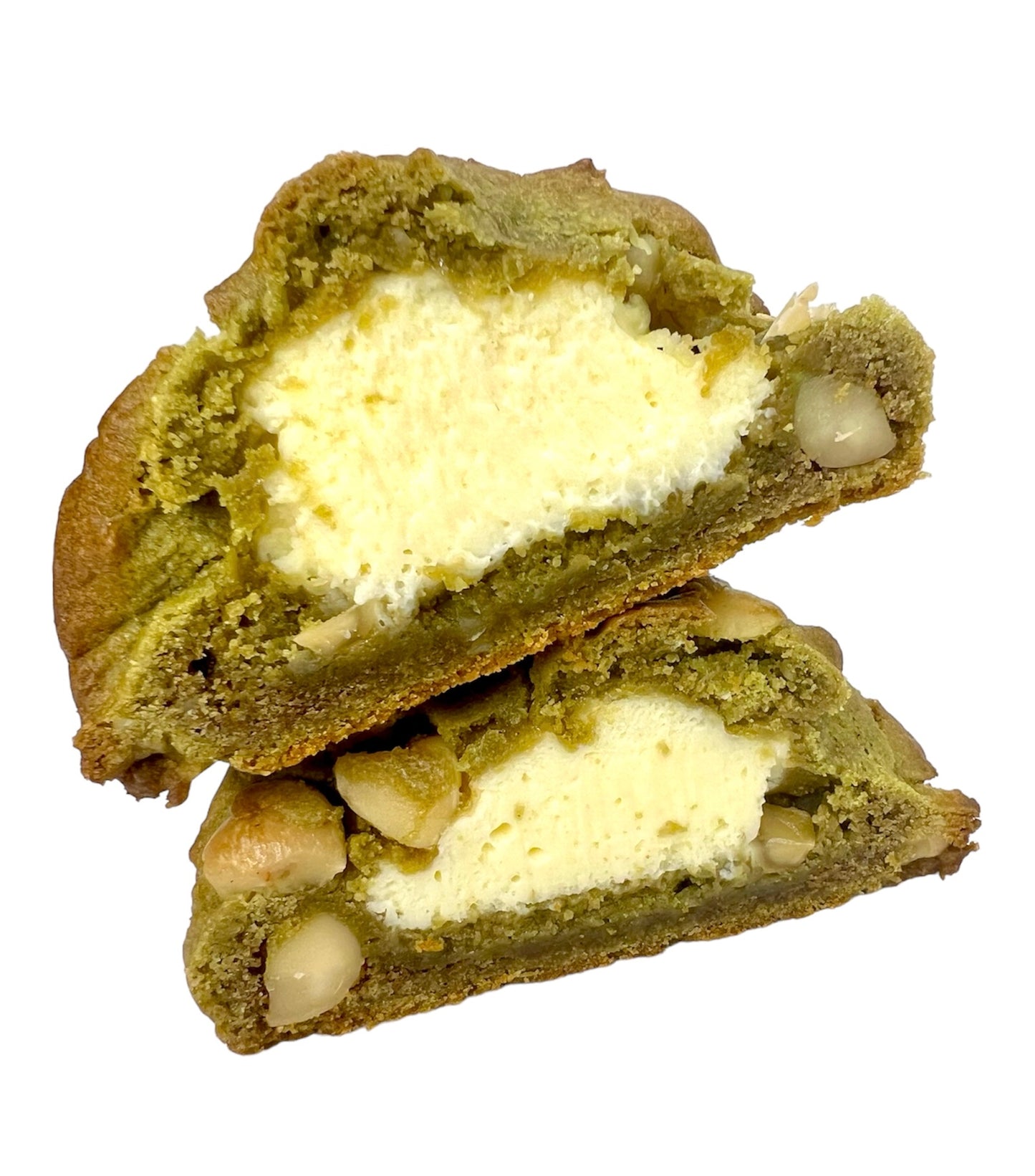 MATCHA STUFFED WITH CREAM CHEESE